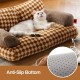 MEWOOFUN Large Cat Bed, Small Dog Sofa, Fluffy and Washable, Cat Sofa, Dog Bed for Cats, Soft Cat Bed, Cat Couch with Non-Slip Underside, White, 66 x 48 cm MEWOOFUN Large Cat Bed, Small Dog Sofa, Fluffy and Washable, Cat Sofa, Dog Bed for Cats, Soft Cat Bed, Cat Couch with Non-Slip Underside, White, 66 x 48 cm