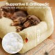 MEWOOFUN Large Cat Bed, Small Dog Sofa, Fluffy and Washable, Cat Sofa, Dog Bed for Cats, Soft Cat Bed, Cat Couch with Non-Slip Underside, White, 66 x 48 cm MEWOOFUN Large Cat Bed, Small Dog Sofa, Fluffy and Washable, Cat Sofa, Dog Bed for Cats, Soft Cat Bed, Cat Couch with Non-Slip Underside, White, 66 x 48 cm