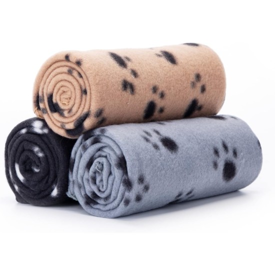 Nobleza 3 x Dog Blanket Fleece Soft Fleece Blanket Washable Cat Blanket Dog Blanket Outdoor Fluffy Deck for Pets Dogs Cats Puppies Soft Warm Mat 75 x 75 cm Nobleza 3 x Dog Blanket Fleece Soft Fleece Blanket Washable Cat Blanket Dog Blanket Outdoor Fluffy Deck for Pets Dogs Cats Puppies Soft Warm Mat 75 x 75 cm