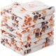 Pack of 4 Pet Dog Blankets, Paw Pattern, Puppy Fleece Blanket for Small, Medium, Pets, Dogs, Cats, Warm Sleeping Mat, Doggy, Kittens, Soft Bed Mat (White, Coffee, Pink, Purple, S) Pack of 4 Pet Dog Blankets, Paw Pattern, Puppy Fleece Blanket for Small, Medium, Pets, Dogs, Cats, Warm Sleeping Mat, Doggy, Kittens, Soft Bed Mat (White, Coffee, Pink, Purple, S)
