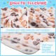 Pack of 4 Pet Dog Blankets, Paw Pattern, Puppy Fleece Blanket for Small, Medium, Pets, Dogs, Cats, Warm Sleeping Mat, Doggy, Kittens, Soft Bed Mat (White, Coffee, Pink, Purple, S) Pack of 4 Pet Dog Blankets, Paw Pattern, Puppy Fleece Blanket for Small, Medium, Pets, Dogs, Cats, Warm Sleeping Mat, Doggy, Kittens, Soft Bed Mat (White, Coffee, Pink, Purple, S)