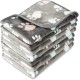 Pack of 4 Pet Dog Blankets, Paw Pattern, Puppy Fleece Blanket for Small, Medium, Pets, Dogs, Cats, Warm Sleeping Mat, Doggy, Kittens, Soft Bed Mat (White, Coffee, Pink, Purple, S)