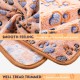 Pack of 4 Pet Dog Blankets, Paw Pattern, Puppy Fleece Blanket for Small, Medium, Pets, Dogs, Cats, Warm Sleeping Mat, Doggy, Kittens, Soft Bed Mat (White, Coffee, Pink, Purple, S) Pack of 4 Pet Dog Blankets, Paw Pattern, Puppy Fleece Blanket for Small, Medium, Pets, Dogs, Cats, Warm Sleeping Mat, Doggy, Kittens, Soft Bed Mat (White, Coffee, Pink, Purple, S)