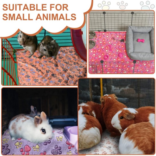 Pack of 4 Pet Dog Blankets, Paw Pattern, Puppy Fleece Blanket for Small, Medium, Pets, Dogs, Cats, Warm Sleeping Mat, Doggy, Kittens, Soft Bed Mat (White, Coffee, Pink, Purple, S) Pack of 4 Pet Dog Blankets, Paw Pattern, Puppy Fleece Blanket for Small, Medium, Pets, Dogs, Cats, Warm Sleeping Mat, Doggy, Kittens, Soft Bed Mat (White, Coffee, Pink, Purple, S)