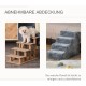 PawHut Dog Stairs, 4 Steps, 35 cm, Cat Stairs for Bed and Sofa, Pet Stairs for Dogs and Cats up to 5 kg, Plush Look, Beige PawHut Dog Stairs, 4 Steps, 35 cm, Cat Stairs for Bed and Sofa, Pet Stairs for Dogs and Cats up to 5 kg, Plush Look, Beige
