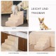 PawHut Dog Stairs, 4 Steps, 35 cm, Cat Stairs for Bed and Sofa, Pet Stairs for Dogs and Cats up to 5 kg, Plush Look, Beige PawHut Dog Stairs, 4 Steps, 35 cm, Cat Stairs for Bed and Sofa, Pet Stairs for Dogs and Cats up to 5 kg, Plush Look, Beige