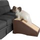 Pet Gear Step/Ramp Combination, Chocolate Brown