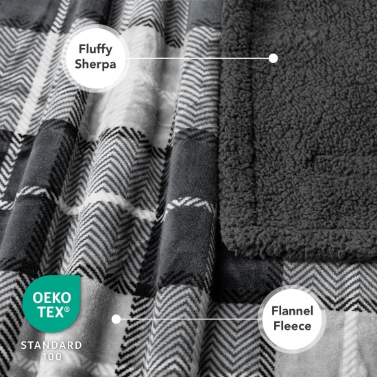 PetAmi Waterproof Dog Blanket for Bed, XL Dog Pet Blanket Couch Cover Protection, Sherpa Fleece Leak-Proof Duvet for Crate Kennel Sofa Furniture Protector, Reversible Soft Plush 80 x 60 cm, Grey PetAmi Waterproof Dog Blanket for Bed, XL Dog Pet Blanket Couch Cover Protection, Sherpa Fleece Leak-Proof Duvet for Crate Kennel Sofa Furniture Protector, Reversible Soft Plush 80 x 60 cm, Grey