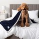 PetAmi Waterproof Dog Blanket for Bed, XL Dog Pet Blanket Couch Cover Protection, Sherpa Fleece Leak-Proof Duvet for Crate Kennel Sofa Furniture Protector, Reversible Soft Plush 80 x 60 cm, Grey PetAmi Waterproof Dog Blanket for Bed, XL Dog Pet Blanket Couch Cover Protection, Sherpa Fleece Leak-Proof Duvet for Crate Kennel Sofa Furniture Protector, Reversible Soft Plush 80 x 60 cm, Grey