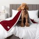 PetAmi Waterproof Dog Blanket for Bed, XL Dog Pet Blanket Couch Cover Protection, Sherpa Fleece Leak-Proof Duvet for Crate Kennel Sofa Furniture Protector, Reversible Soft Plush 80 x 60 cm, Grey PetAmi Waterproof Dog Blanket for Bed, XL Dog Pet Blanket Couch Cover Protection, Sherpa Fleece Leak-Proof Duvet for Crate Kennel Sofa Furniture Protector, Reversible Soft Plush 80 x 60 cm, Grey