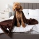 PetAmi Waterproof Dog Blanket for Bed, XL Dog Pet Blanket Couch Cover Protection, Sherpa Fleece Leak-Proof Duvet for Crate Kennel Sofa Furniture Protector, Reversible Soft Plush 80 x 60 cm, Grey PetAmi Waterproof Dog Blanket for Bed, XL Dog Pet Blanket Couch Cover Protection, Sherpa Fleece Leak-Proof Duvet for Crate Kennel Sofa Furniture Protector, Reversible Soft Plush 80 x 60 cm, Grey