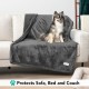 PetAmi Waterproof Dog Blanket for Bed, XL Dog Pet Blanket Couch Cover Protection, Sherpa Fleece Leak-Proof Duvet for Crate Kennel Sofa Furniture Protector, Reversible Soft Plush 80 x 60 cm, Grey PetAmi Waterproof Dog Blanket for Bed, XL Dog Pet Blanket Couch Cover Protection, Sherpa Fleece Leak-Proof Duvet for Crate Kennel Sofa Furniture Protector, Reversible Soft Plush 80 x 60 cm, Grey