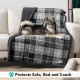 PetAmi Waterproof Dog Blanket for Bed, XL Dog Pet Blanket Couch Cover Protection, Sherpa Fleece Leak-Proof Duvet for Crate Kennel Sofa Furniture Protector, Reversible Soft Plush 80 x 60 cm, Grey PetAmi Waterproof Dog Blanket for Bed, XL Dog Pet Blanket Couch Cover Protection, Sherpa Fleece Leak-Proof Duvet for Crate Kennel Sofa Furniture Protector, Reversible Soft Plush 80 x 60 cm, Grey