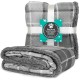 PetAmi Waterproof Dog Blanket for Bed, XL Dog Pet Blanket Couch Cover Protection, Sherpa Fleece Leak-Proof Duvet for Crate Kennel Sofa Furniture Protector, Reversible Soft Plush 80 x 60 cm, Grey PetAmi Waterproof Dog Blanket for Bed, XL Dog Pet Blanket Couch Cover Protection, Sherpa Fleece Leak-Proof Duvet for Crate Kennel Sofa Furniture Protector, Reversible Soft Plush 80 x 60 cm, Grey