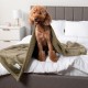 PetAmi Waterproof Dog Blanket for Bed, XL Dog Pet Blanket Couch Cover Protection, Sherpa Fleece Leak-Proof Duvet for Crate Kennel Sofa Furniture Protector, Reversible Soft Plush 80 x 60 cm, Grey PetAmi Waterproof Dog Blanket for Bed, XL Dog Pet Blanket Couch Cover Protection, Sherpa Fleece Leak-Proof Duvet for Crate Kennel Sofa Furniture Protector, Reversible Soft Plush 80 x 60 cm, Grey