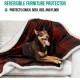 PetAmi Waterproof Dog Blanket for Bed, XL Dog Pet Blanket Couch Cover Protection, Sherpa Fleece Leak-Proof Duvet for Crate Kennel Sofa Furniture Protector, Reversible Soft Plush 80 x 60 cm, Grey PetAmi Waterproof Dog Blanket for Bed, XL Dog Pet Blanket Couch Cover Protection, Sherpa Fleece Leak-Proof Duvet for Crate Kennel Sofa Furniture Protector, Reversible Soft Plush 80 x 60 cm, Grey