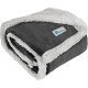 PetAmi Waterproof Dog Blanket for Bed, XL Dog Pet Blanket Couch Cover Protection, Sherpa Fleece Leak-Proof Duvet for Crate Kennel Sofa Furniture Protector, Reversible Soft Plush 80 x 60 cm, Grey PetAmi Waterproof Dog Blanket for Bed, XL Dog Pet Blanket Couch Cover Protection, Sherpa Fleece Leak-Proof Duvet for Crate Kennel Sofa Furniture Protector, Reversible Soft Plush 80 x 60 cm, Grey