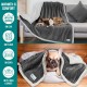 PetAmi Waterproof Dog Blanket for Bed, XL Dog Pet Blanket Couch Cover Protection, Sherpa Fleece Leak-Proof Duvet for Crate Kennel Sofa Furniture Protector, Reversible Soft Plush 80 x 60 cm, Grey PetAmi Waterproof Dog Blanket for Bed, XL Dog Pet Blanket Couch Cover Protection, Sherpa Fleece Leak-Proof Duvet for Crate Kennel Sofa Furniture Protector, Reversible Soft Plush 80 x 60 cm, Grey