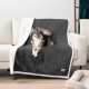 PetAmi Waterproof Dog Blanket for Bed, XL Dog Pet Blanket Couch Cover Protection, Sherpa Fleece Leak-Proof Duvet for Crate Kennel Sofa Furniture Protector, Reversible Soft Plush 80 x 60 cm, Grey PetAmi Waterproof Dog Blanket for Bed, XL Dog Pet Blanket Couch Cover Protection, Sherpa Fleece Leak-Proof Duvet for Crate Kennel Sofa Furniture Protector, Reversible Soft Plush 80 x 60 cm, Grey
