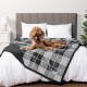 PetAmi Waterproof Dog Blanket for Bed, XL Dog Pet Blanket Couch Cover Protection, Sherpa Fleece Leak-Proof Duvet for Crate Kennel Sofa Furniture Protector, Reversible Soft Plush 80 x 60 cm, Grey PetAmi Waterproof Dog Blanket for Bed, XL Dog Pet Blanket Couch Cover Protection, Sherpa Fleece Leak-Proof Duvet for Crate Kennel Sofa Furniture Protector, Reversible Soft Plush 80 x 60 cm, Grey