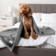 PetAmi Waterproof Dog Blanket for Bed, XL Dog Pet Blanket Couch Cover Protection, Sherpa Fleece Leak-Proof Duvet for Crate Kennel Sofa Furniture Protector, Reversible Soft Plush 80 x 60 cm, Grey PetAmi Waterproof Dog Blanket for Bed, XL Dog Pet Blanket Couch Cover Protection, Sherpa Fleece Leak-Proof Duvet for Crate Kennel Sofa Furniture Protector, Reversible Soft Plush 80 x 60 cm, Grey