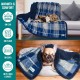 PetAmi Waterproof Dog Blanket for Bed, XL Dog Pet Blanket Couch Cover Protection, Sherpa Fleece Leak-Proof Duvet for Crate Kennel Sofa Furniture Protector, Reversible Soft Plush 80 x 60 cm, Grey PetAmi Waterproof Dog Blanket for Bed, XL Dog Pet Blanket Couch Cover Protection, Sherpa Fleece Leak-Proof Duvet for Crate Kennel Sofa Furniture Protector, Reversible Soft Plush 80 x 60 cm, Grey