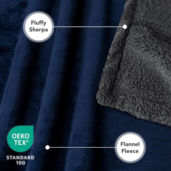 PetAmi Waterproof Dog Blanket for Bed, XL Dog Pet Blanket Couch Cover Protection, Sherpa Fleece Leak-Proof Duvet for Crate Kennel Sofa Furniture Protector, Reversible Soft Plush 80 x 60 cm, Grey PetAmi Waterproof Dog Blanket for Bed, XL Dog Pet Blanket Couch Cover Protection, Sherpa Fleece Leak-Proof Duvet for Crate Kennel Sofa Furniture Protector, Reversible Soft Plush 80 x 60 cm, Grey