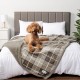 PetAmi Waterproof Dog Blanket for Bed, XL Dog Pet Blanket Couch Cover Protection, Sherpa Fleece Leak-Proof Duvet for Crate Kennel Sofa Furniture Protector, Reversible Soft Plush 80 x 60 cm, Grey PetAmi Waterproof Dog Blanket for Bed, XL Dog Pet Blanket Couch Cover Protection, Sherpa Fleece Leak-Proof Duvet for Crate Kennel Sofa Furniture Protector, Reversible Soft Plush 80 x 60 cm, Grey