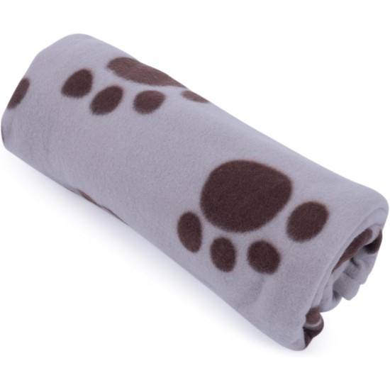 Petface Soft Fleece Comforter Paw Prints Blanket for Dog, 100 x 70 cm Petface Soft Fleece Comforter Paw Prints Blanket for Dog, 100 x 70 cm