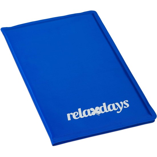 Relaxdays Dog Cooling Mat, 20 x 35 cm, Self-Cooling Dog Mat, Gel Wipe Clean Cooling Mat for Pets, Green Relaxdays Dog Cooling Mat, 20 x 35 cm, Self-Cooling Dog Mat, Gel Wipe Clean Cooling Mat for Pets, Green