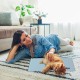 Relaxdays Dog Cooling Mat, 20 x 35 cm, Self-Cooling Dog Mat, Gel Wipe Clean Cooling Mat for Pets, Green Relaxdays Dog Cooling Mat, 20 x 35 cm, Self-Cooling Dog Mat, Gel Wipe Clean Cooling Mat for Pets, Green