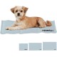 Relaxdays Dog Cooling Mat, 20 x 35 cm, Self-Cooling Dog Mat, Gel Wipe Clean Cooling Mat for Pets, Green Relaxdays Dog Cooling Mat, 20 x 35 cm, Self-Cooling Dog Mat, Gel Wipe Clean Cooling Mat for Pets, Green
