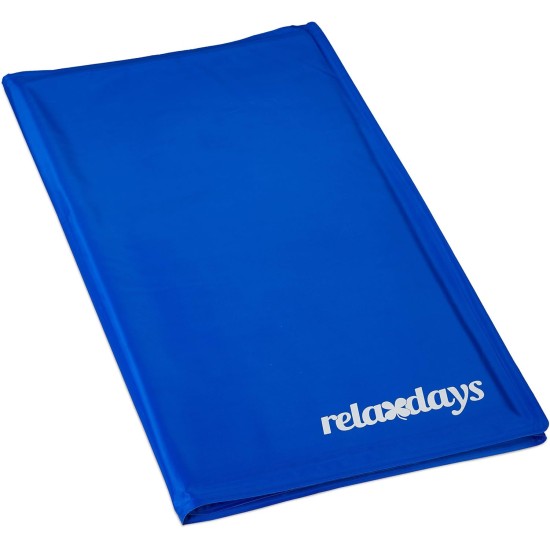 Relaxdays Dog Cooling Mat, 20 x 35 cm, Self-Cooling Dog Mat, Gel Wipe Clean Cooling Mat for Pets, Green Relaxdays Dog Cooling Mat, 20 x 35 cm, Self-Cooling Dog Mat, Gel Wipe Clean Cooling Mat for Pets, Green