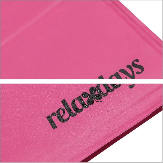 Relaxdays Dog Cooling Mat, 20 x 35 cm, Self-Cooling Dog Mat with Gel, Wipe-Clean Cooling Mat for Pets, Pink Relaxdays Dog Cooling Mat, 20 x 35 cm, Self-Cooling Dog Mat with Gel, Wipe-Clean Cooling Mat for Pets, Pink
