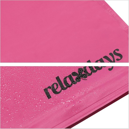 Relaxdays Dog Cooling Mat, 20 x 35 cm, Self-Cooling Dog Mat with Gel, Wipe-Clean Cooling Mat for Pets, Pink Relaxdays Dog Cooling Mat, 20 x 35 cm, Self-Cooling Dog Mat with Gel, Wipe-Clean Cooling Mat for Pets, Pink