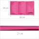 Relaxdays Dog Cooling Mat, 20 x 35 cm, Self-Cooling Dog Mat with Gel, Wipe-Clean Cooling Mat for Pets, Pink Relaxdays Dog Cooling Mat, 20 x 35 cm, Self-Cooling Dog Mat with Gel, Wipe-Clean Cooling Mat for Pets, Pink