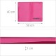 Relaxdays Dog Cooling Mat, 20 x 35 cm, Self-Cooling Dog Mat with Gel, Wipe-Clean Cooling Mat for Pets, Pink Relaxdays Dog Cooling Mat, 20 x 35 cm, Self-Cooling Dog Mat with Gel, Wipe-Clean Cooling Mat for Pets, Pink