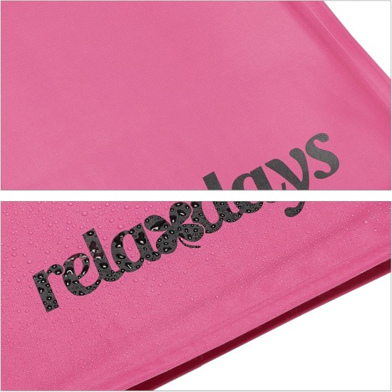 Relaxdays Dog Cooling Mat, 20 x 35 cm, Self-Cooling Dog Mat with Gel, Wipe-Clean Cooling Mat for Pets, Pink Relaxdays Dog Cooling Mat, 20 x 35 cm, Self-Cooling Dog Mat with Gel, Wipe-Clean Cooling Mat for Pets, Pink