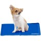 Relaxdays Dog Cooling Mat, 40 x 30 cm, Self-Cooling Dog Mat, Gel Wipe Clean, Cooling Mat for Pets, Blue Relaxdays Dog Cooling Mat, 40 x 30 cm, Self-Cooling Dog Mat, Gel Wipe Clean, Cooling Mat for Pets, Blue