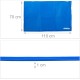 Relaxdays Dog Cooling Mat, 40 x 30 cm, Self-Cooling Dog Mat, Gel Wipe Clean, Cooling Mat for Pets, Blue Relaxdays Dog Cooling Mat, 40 x 30 cm, Self-Cooling Dog Mat, Gel Wipe Clean, Cooling Mat for Pets, Blue
