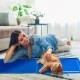 Relaxdays Dog Cooling Mat, 40 x 30 cm, Self-Cooling Dog Mat, Gel Wipe Clean, Cooling Mat for Pets, Blue Relaxdays Dog Cooling Mat, 40 x 30 cm, Self-Cooling Dog Mat, Gel Wipe Clean, Cooling Mat for Pets, Blue