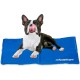 Relaxdays Dog Cooling Mat, 40 x 30 cm, Self-Cooling Dog Mat, Gel Wipe Clean, Cooling Mat for Pets, Blue Relaxdays Dog Cooling Mat, 40 x 30 cm, Self-Cooling Dog Mat, Gel Wipe Clean, Cooling Mat for Pets, Blue