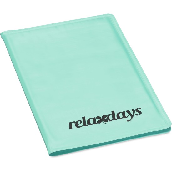 Relaxdays Dog Cooling Mat, 40 x 50 cm, Self-Cooling Dog Mat, Gel Wipe Clean Cooling Mat for Pets, Turquoise Relaxdays Dog Cooling Mat, 40 x 50 cm, Self-Cooling Dog Mat, Gel Wipe Clean Cooling Mat for Pets, Turquoise