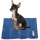 Relaxdays Dog Cooling Mat, 50 x 40 cm, Self-Cooling Dog Mat, Gel Wipe Clean, Cooling Mat for Pets, Blue, Plastic, S Relaxdays Dog Cooling Mat, 50 x 40 cm, Self-Cooling Dog Mat, Gel Wipe Clean, Cooling Mat for Pets, Blue, Plastic, S