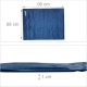 Relaxdays Dog Cooling Mat, 50 x 40 cm, Self-Cooling Dog Mat, Gel Wipe Clean, Cooling Mat for Pets, Blue, Plastic, S Relaxdays Dog Cooling Mat, 50 x 40 cm, Self-Cooling Dog Mat, Gel Wipe Clean, Cooling Mat for Pets, Blue, Plastic, S