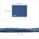 Relaxdays Dog Cooling Mat, 50 x 40 cm, Self-Cooling Dog Mat, Gel Wipe Clean, Cooling Mat for Pets, Blue, Plastic, S Relaxdays Dog Cooling Mat, 50 x 40 cm, Self-Cooling Dog Mat, Gel Wipe Clean, Cooling Mat for Pets, Blue, Plastic, S