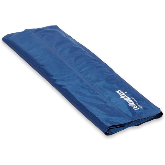 Relaxdays Dog Cooling Mat, 50 x 40 cm, Self-Cooling Dog Mat, Gel Wipe Clean, Cooling Mat for Pets, Blue, Plastic, S Relaxdays Dog Cooling Mat, 50 x 40 cm, Self-Cooling Dog Mat, Gel Wipe Clean, Cooling Mat for Pets, Blue, Plastic, S