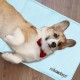 Relaxdays Dog Cooling Mat, 50 x 90 cm, Self-Cooling Dog Mat, Gel Wipe Clean, Cooling Mat for Pets, Light Blue Relaxdays Dog Cooling Mat, 50 x 90 cm, Self-Cooling Dog Mat, Gel Wipe Clean, Cooling Mat for Pets, Light Blue