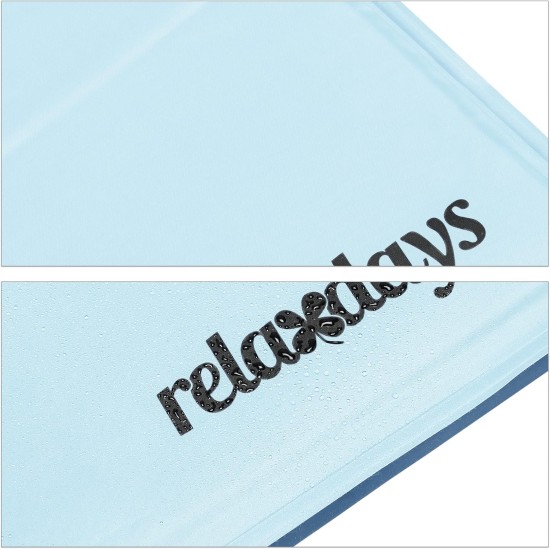 Relaxdays Dog Cooling Mat, 50 x 90 cm, Self-Cooling Dog Mat, Gel Wipe Clean, Cooling Mat for Pets, Light Blue Relaxdays Dog Cooling Mat, 50 x 90 cm, Self-Cooling Dog Mat, Gel Wipe Clean, Cooling Mat for Pets, Light Blue