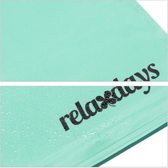 Relaxdays Dog Cooling Mat, 50 x 90 cm, Self-Cooling Dog Mat, Gel Wipe Clean Cooling Mat for Pets, Turquoise Relaxdays Dog Cooling Mat, 50 x 90 cm, Self-Cooling Dog Mat, Gel Wipe Clean Cooling Mat for Pets, Turquoise